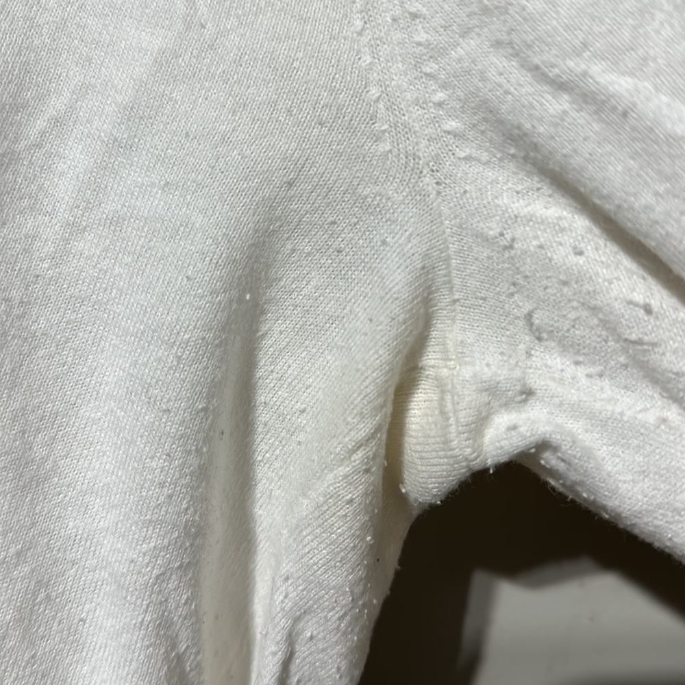 J. Crew Factory Lightweight White Caryn Cardigan. Plus Size XXL - Picture 6 of 9